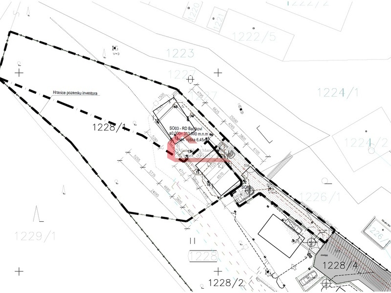 Prodej, pozemku určeného k výstavbě , Černá hora, pod Zámeckým vrchem, CP přibližně 900m2